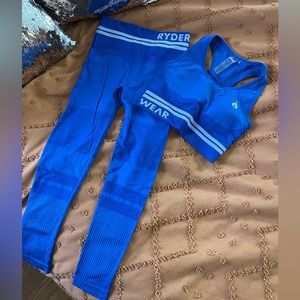 Ryderwear seamless Blue Set